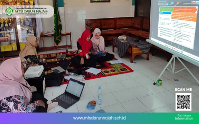 Tim Akreditasi MTs Darun Najah Ikuti Webinar “Akreditasi Tanpa Panik” Pokjawas Jawa Timur
