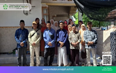 MTs Darun Najah Hadiri Resepsi Pernikahan Ustadz Zainul Yaqin di Pulau Gili Probolinggo