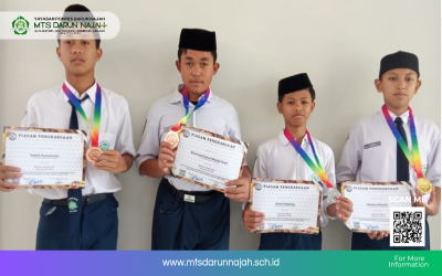 4 Siswa MTs Darun Najah Raih Medali pada Olimpiade IPS Online KOMPAS 2026