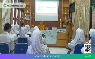 MTs Darun Najah Ikuti Pembinaan Kader Kesehatan Remaja di UPTD Puskesmas Labruk Kidul