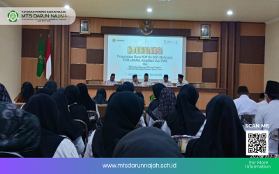 MTs Darun Najah Hadiri Koordinasi Tim Kelembagaan dan Sistem Informasi Madrasah Tahun 2026