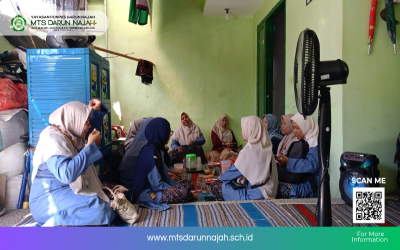 Anjangsana Guru MTs Darun Najah Diwarnai Peringatan Maulid Nabi Muhammad saw